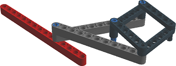 Darstellung Lego-Getriebe
